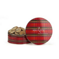 Red Plaid Gift Tin